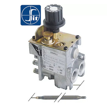 Horeca Parts - Regulator gazu z termostatem SIT 630 Eurosit series 110-190°C temp. max 190°C