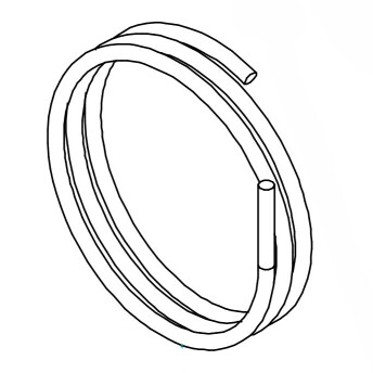 Horeca Parts - Kabel linowy H07RN / F [5G 1,5] - L = 1600 MM - Piece Tecnoeka MKF464TS/055, MKF511BM-rev1, MKF511TS/055