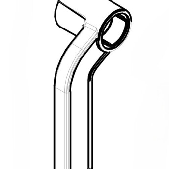 Horeca Parts - Klamka - Piece konwekcyjo-parowe Hendi, Tecnoeka MKF1011CTS, MKF1011CBM, MKF1011CTS/055, MKF1011VCTS