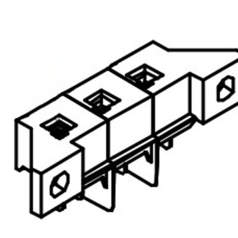 Horeca Parts - Listwa przyłączeniowa - Piec konwekcyjny Tecnoeka MKF1016GS, MKF1021GTS, MKF1064GBM, MKF1064GS, MKFD2T, EKL812D/0/013, MKKC610C, MKKC711