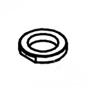 Horeca Parts - Nakrętka do mocowania odpływu - Piece Tecnoeka MKF1011CTS , MKF1011CTS/055, MKF1011VCTS, MKF664GBM, MKF664GTS, MKF664TS/055
