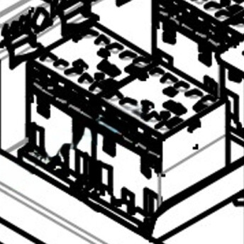 Horeca Parts - Stycznik mocy typ AEG LS05 400A typ GE MC1A 400A 20A 230VAC (AC3/400V) 8,4A 4kW 4NO - Piec konwekcyjny GGM, Tecnoeka KDTE1111N
