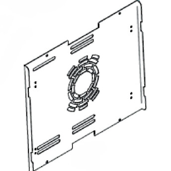Horeca Parts - Osłona wentylatora - Piece konwekcyjne Tecnoeka EKF423, EKF423AL, EKF423ALP, EKF423ALUP, EKF423P, EKF423U