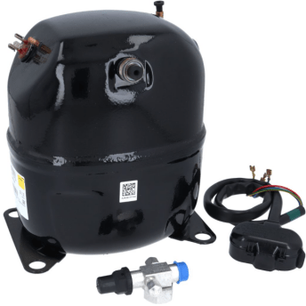 Horeca Parts - Sprężarka/Kompresor Tecumseh z zaworem TAJ9510Z/R gaz R404A pojemność 18.3cm³ 400V 50Hz moc 1 HP HMBP