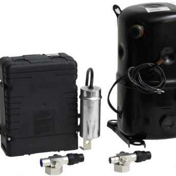 Horeca Parts - Sprężarka/Kompresor Tecumseh z zaworem FH4522Z/R gaz R404A pojemność 39.95cm³ 220–240V 50Hz moc 1.8 HP HMBP
