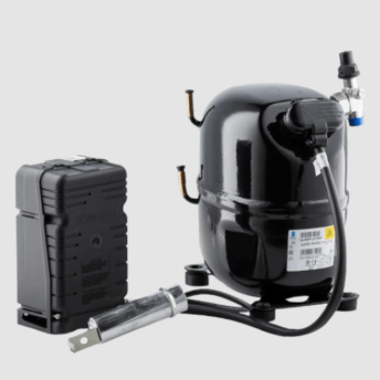 Horeca Parts - Sprężarka/Kompresor Tecumseh AJ4511N-FZ gaz R134 pojemność 32.7cm³ 220 - 240V 50Hz moc 1HP