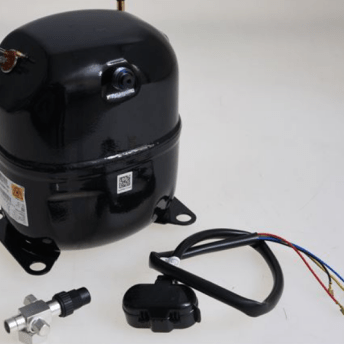 Horeca Parts - Sprężarka/Kompresor Tecumseh z zaworem AJ2446PR gaz R404A pojemność 26.15cm³ 400V 50Hz moc 1 1/4 HP LBP