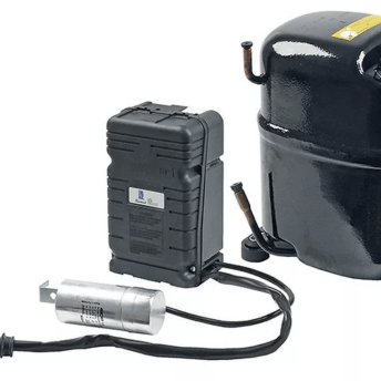 Horeca Parts - Sprężarka/Kompresor Tecumseh AJ4519P gaz R404A pojemność 34.4cm³ 220–240V 50Hz moc 1.5 HP HMBP
