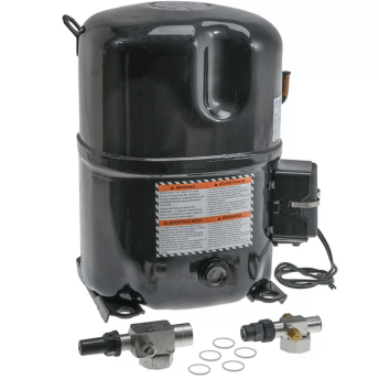 Horeca Parts - Sprężarka/Kompresor Tecumseh z zaworem AG2516P-TZ gaz R404A pojemność 112.5cm³ 400V 50Hz moc 4 HP LBP