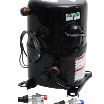 Horeca Parts - Sprężarka/Kompresor Tecumseh z zaworem TFH4522Z/R gaz R404A pojemność 39.95cm³ 400V 50Hz moc 1.8 HP HMBP
