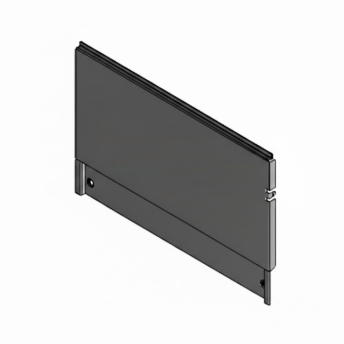 Horeca Parts - Panel boczny obudowy czarny - Granitor Ugolini MT