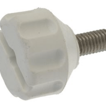 Horeca Parts - Uchwyt mocujący biały z gwintem M5 - Granitor Ugolini GIANT, MT (10028-03360)
