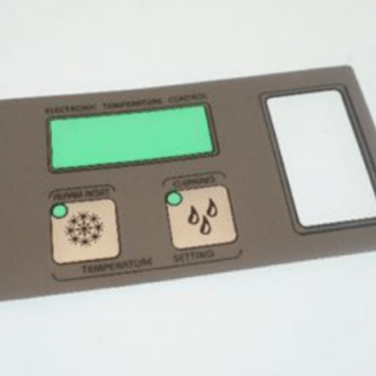 Horeca Parts - Naklejka na klawiaturę szara - Granitor Ugolini MINI (22700-02700)