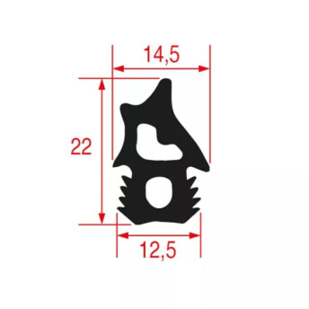 Horeca Parts - Uszczelka drzwi pieca - Piece Unox, Stalgast