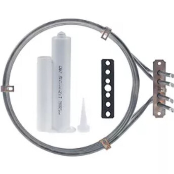 Horeca Parts - Grzałka 2200W 225V śr. wew. 224mm śr. zew. 235mm - Piece Unox, Stalgast