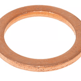 Horeca Parts - Miedziana uszczelka o grubości 1/8 cala, wymiary 13 x 10,2 x 1,5 mm