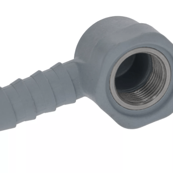 Horeca Parts - Złącze do węża, z tworzywa sztucznego, kątowe, gwint 3/8"(średnica węża 12 mm)