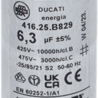 Horeca Parts - Kondensator do silnika - Piece Tecnoeka EKF1011CTC, EKF1064GEUD, EKF1064GTC, MKF621S, MKF664GS, MKF711GS, EKF511GUD, EKF523NUD