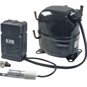 Horeca Parts - Sprężarka/Kompresor Tecumseh z zaworem AJ4513P/R gaz R404A pojemność 24.2cm³ 220–240V 50Hz moc 1.1 HP HMBP