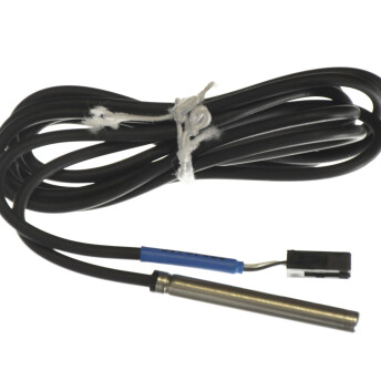 Horeca Parts - Czujnik temperatury PTC 2kOhm przewód TPE zakres temp. sondy od -50 do +150°C zakres temp. przewodu od -40 do +110°C - Kostkarka do lodu Icematic