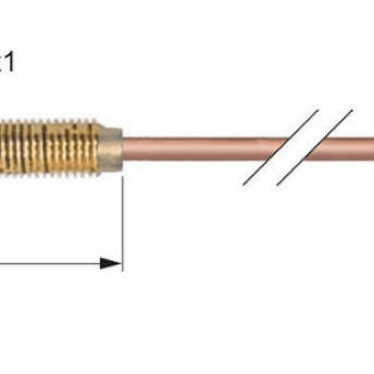Horeca Parts - Termopara M10x1 L 1500 mm