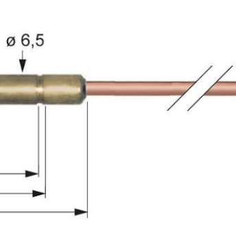 Horeca Parts - Termopara ASA 11/32 L 600 mm
