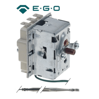 Horeca Parts - Termostat bezpieczeństwa EGO seria 55.33_ temperatura wyłączenia 275°C 3-biegunowy