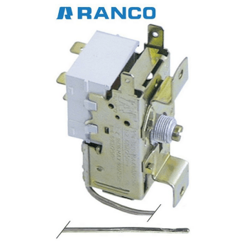 Horeca Parts - Termostat chłodniczy RANCO typ K22-L2025 kapilara 1500mm