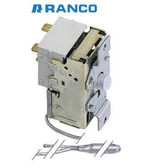 Horeca Parts - Termostat chłodniczy ranco typ k22-l2554 śr. czujki 10mm dł. czujki 100mm kapilara 2000mm