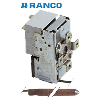 Horeca Parts - Termostat chłodniczy ranco typ k36-l7257 śr. czujki 6,5mm dł. czujki 110mm kapilara 450mm