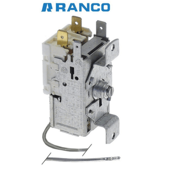 Horeca Parts - Termostat chłodniczy RANCO typ K50-S3595 śr. czujki 2mm kapilara 2000mm