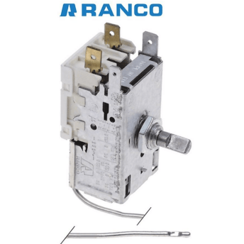Horeca Parts - Termostat chłodniczy ranco typ k50-l3337 śr. czujki 2mm kapilara 1500mm