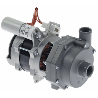 Horeca Parts - Pompa 0.075kW 230V 50Hz wej. 30mm wyj. 26mm  - Electrolux EUC1DPWS, EUC1WS, EUC3DPWS, EUC3WS, EUCADDROW, EUCAI, EUCAICL, EUCAICLG, EUCAICLW, EUCAIDP, EUCAIDPNW, EUCAIG, EUCAIML, EUCAIMLG, EUCAIMLWS, E