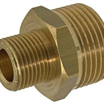 Horeca Parts - Złączka 3/8" - 3/4" dł.1 12mm dł.2 12mm mosiądz (V..316, 10-097, 9R13, 10602, V064)