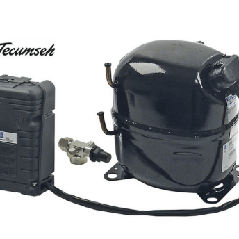 Horeca Parts - Sprężarka/Kompresor Tecumseh z zaworem AJ4461N-FZ gaz R134 pojemność 18.3cm³ 220 - 240V 50Hz moc 1/2HP (3070145)