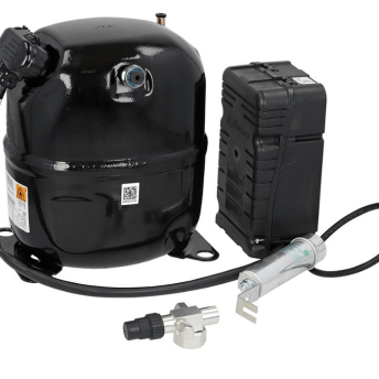 Horeca Parts - Sprężarka/Kompresor Tecumseh z zaworem  AJ4510P/R gaz R404A pojemność 18.3cm³ 220–240V 50Hz moc 1 HP HMBP