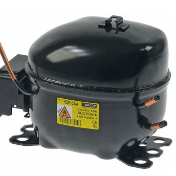 Horeca Parts - Sprężarka chłodnicza R600a typ HZK12AA 220-240V 50Hz LBP 96kg 1/2HP pojemność 111cm³ RSCR H 1765mm