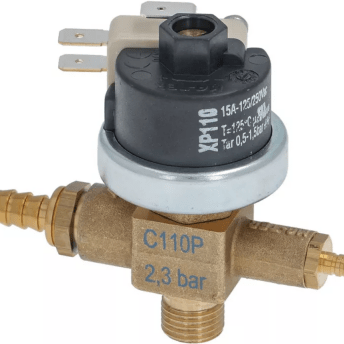 Horeca Parts - Włącznik ciśnieniowy przyłącze 1/4″ 125/250V 15A obszar ciśnienia 23bar