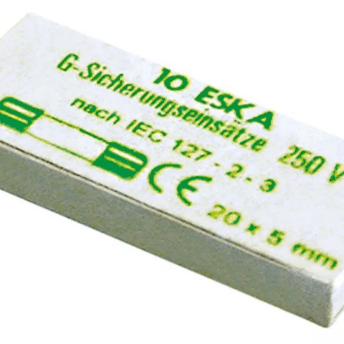 Horeca Parts - Bezpiecznik śr. 5mm dł. 20mm 1A 250V 10szt. - Zmywarka uniwersalna Comenda (358600)