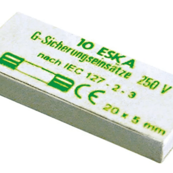 Horeca Parts - Bezpiecznik śr. 5mm dł. 20mm 1,6A 250V 10szt. - Zmywarka tunelowa Comenda (358602)