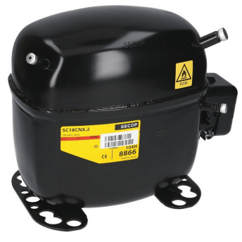 Horeca Parts - Sprężarka/Kompresor Secop SC18CNX.2 gaz R290 pojemność 17.69cm³ 220-240V 50Hz moc 3/4HP