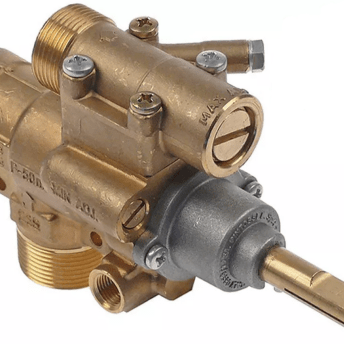 Horeca Parts - Zawór gazowy pel typ 23s/o wlot gazu m28x1,5 (rurka ø 20mm) - Kocioł warzelny gazowy Angelo Po, Modular, Offcar, Tecnoinox, Zanussi (109107)
