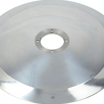 Horeca Parts - Nóż krajalnicy śr. zew. 330mm śr. wew. 270mm śr. mocowania 57mm wys. 23mm 4 otwory montażowe 100Cr6 - Krajalnica Sirman (697375)