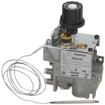 Horeca Parts - Regulator gazu z termostatem SIT 630 Eurosit series 60-300°C temp. max 300°C - Płyta grillowa gazowa Tecnoinox, Zanussi (3526133)