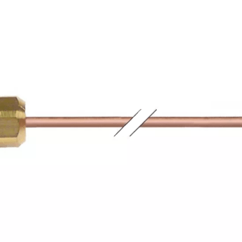 Horeca Parts - Przedłużenie elementu termicznego L 600mm rozmiar gwintu M9x1 - M9x1 - Frytownica gazowa Lotus, Zanussi (3440019)
