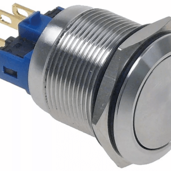 Horeca Parts - Wyłącznik ciśnieniowy ø 22mm, srebrny, wtyk płaski 2,8mm - Pakowarka próżniowa Henkelman (0220007)