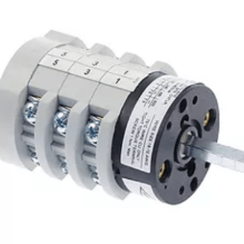 Horeca Parts - Przełącznik obrotowy krzywkowy 3 pozycyjny 0-1-2 6-biegunowy typ CA0168378V 400V 16A 5x5mm