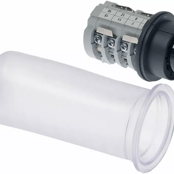 Horeca Parts - Przełącznik obrotowy krzywkowy 3 pozycyjny 1-0-2 8-biegunowy typ CS0177412 400V 20A 5x5mm