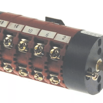 Horeca Parts - Przełącznik obrotowy krzywkowy 8 pozycyjny 1-2-3-4-5-6-7-8 10-biegunowy typ cs0169134 400V 16A 4x5mm - Piec konwekcyjno-parowy gazowy Giorik, Tecnoinox (3057146)