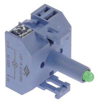 Horeca Parts - Element sygnalizacyjny 230V zielony przyłącze złącze śrubowe LED 230VAC
